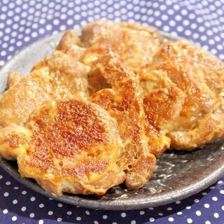 【糖質制限】豚ヒレ肉の味噌マヨ炒め～保存にも♪～